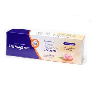 Crema depilatoria corporal con aloe 120 gr