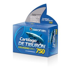 Cartilago de tiburon en cápsulas  (30 comprimidos)