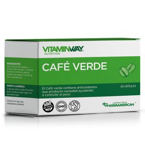 Suplemento dietario cafe verde estuche (60 caps)