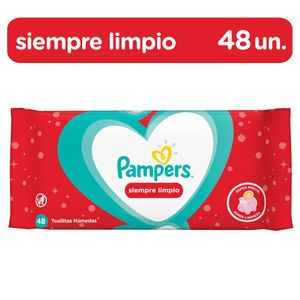 Toallas húmedas siempre limpio (48 unidades)