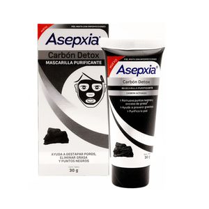 Mascarilla Purificante carbón detox Peel Off 30 g