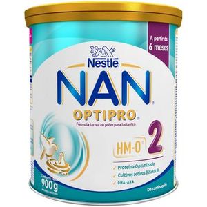 Fórmula láctea nan 2 optipro 900 gr