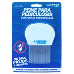 LISFAR-PEINE-PEDICULOLIS-METAL-MANGO-PLASTICO