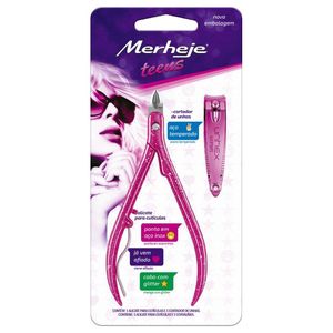 Teens kit alicate para cuticula + cortauñas