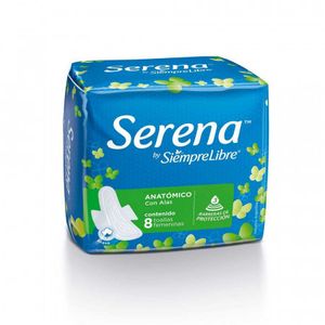 Toallas femeninas suave con alas (8 unidades)