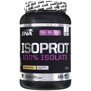 Proteina isolada de vainilla caramelo 2 lbs 907 gr