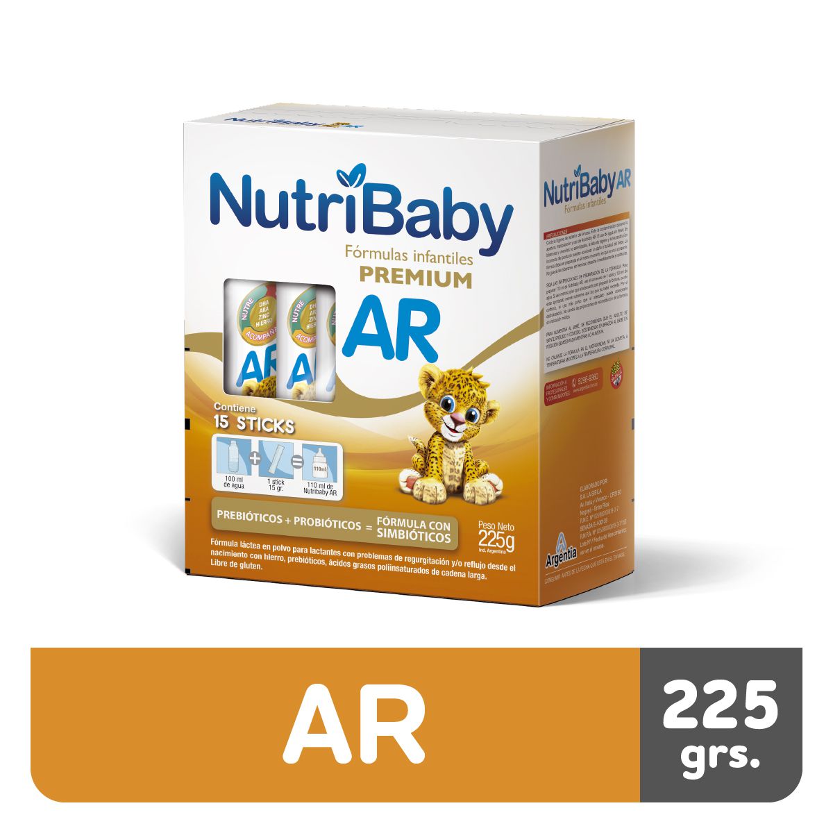 Leche polvo ar stick 15 gr