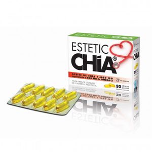 Estetic chia omega-3 por 60 capsulas