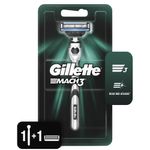 GILLETTE-MAQUINA-MACH3-NEGRA-RECARGABLE