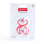 FISHER-PRICE-CHUPETE-SILICONADO-BRANDED--18-24M--X-2