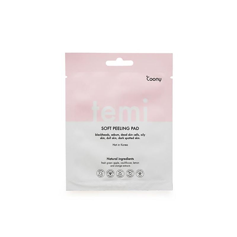 COONY-TEMI-SOFT-PEELING-PAD-TRATAMIENTO-FACIAL