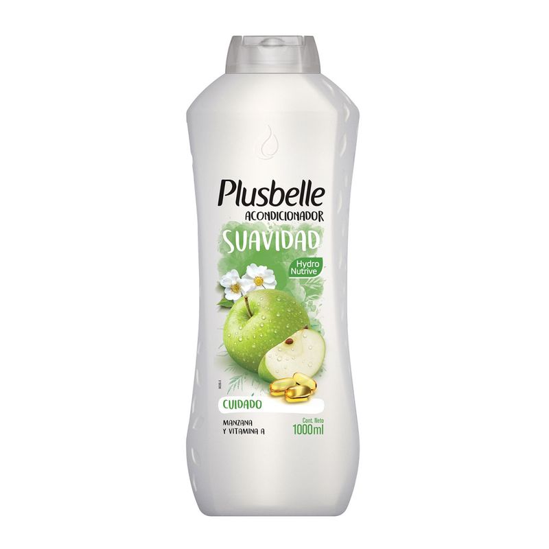 PLUSBELLE-ACONDICIONADOR-SUAVIDAD-Y-CUIDADO-1-LT