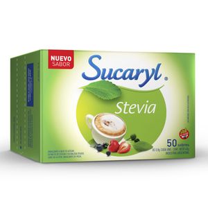 Edulcorante stevia por 50 sobres