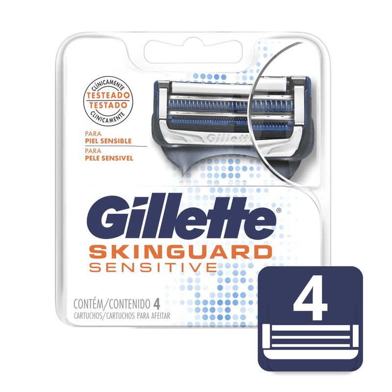 GILLETTE-CARTUCHOS-SKINGUARD-SENSITIVE-4-UNIDADES
