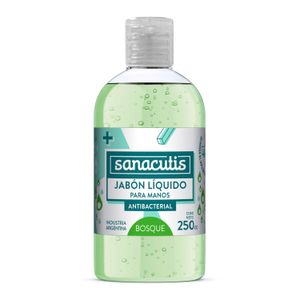 Jabon liquido antibacterial bosque 250 ml