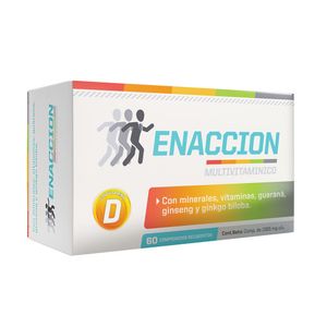 Suplemento dietario enaccion (60 comprimidos)