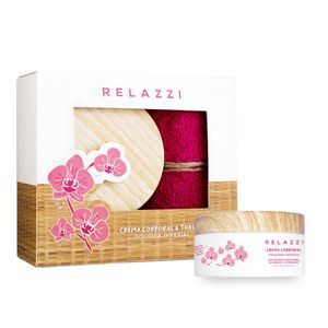 Box plenitud orquidea (crema corporal + toalla)