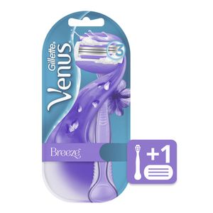 Maquina para afeitar descartable venus breeze mujer