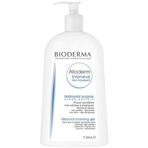 Atoderm intensive gel moussant con poder hidratante para pieles secas 1 lt