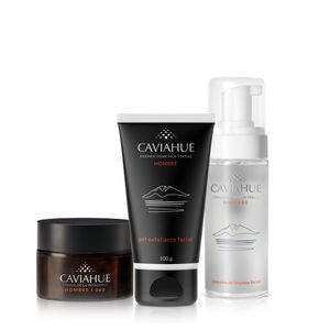 Kit Rutina hombre sin estuche (espuma + gel + crema)