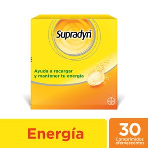 Suplemento dietario multivitamínico (30 comprimidos efervescentes)