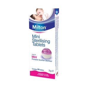 Mini milton pastillas esterilizantes (50 tabletas)