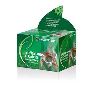 Isoflavonas + calcio masticables (60 comprimidos)
