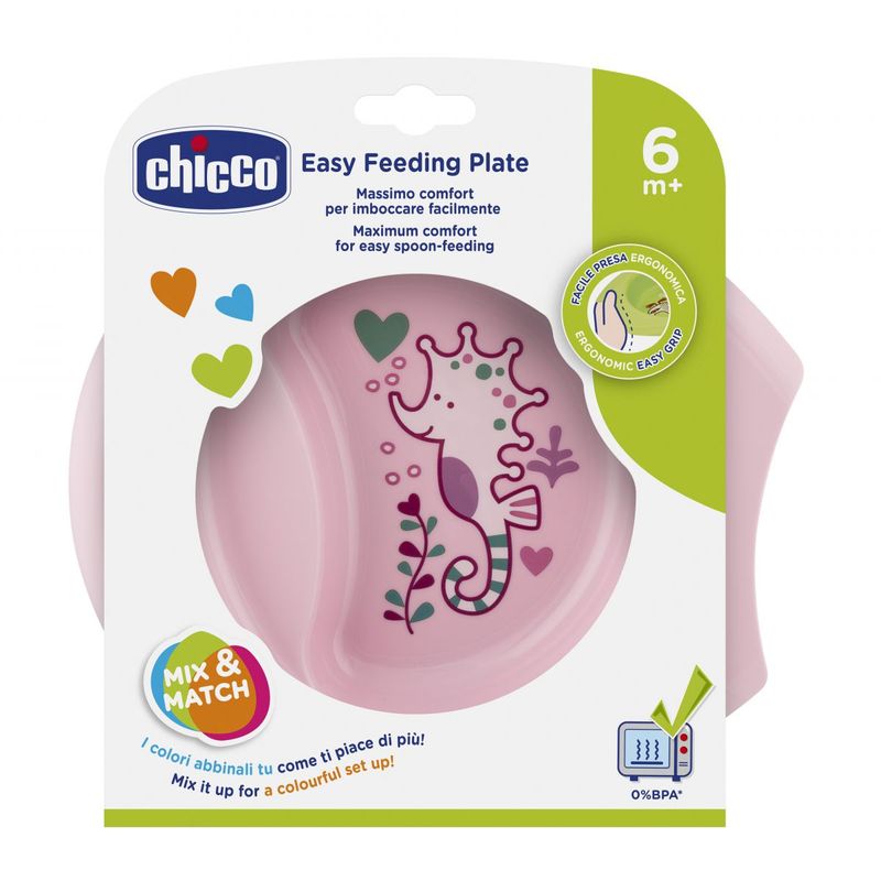 CHICCO-PLATO-EASY-6M--ROSA