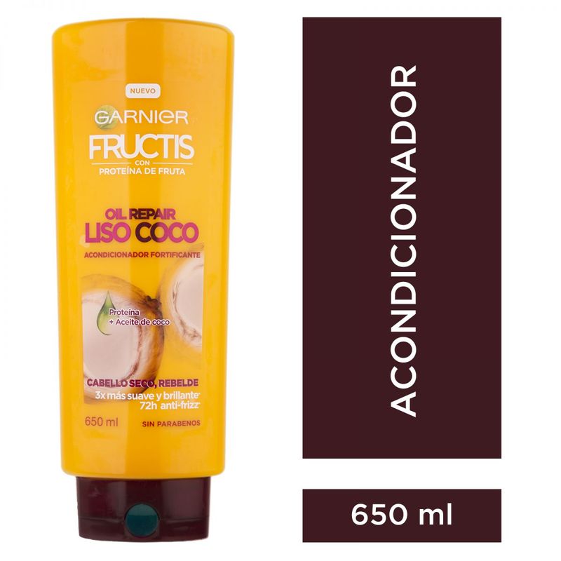 FRUCTIS-ACONDICIONADOR-LISO-COCO-650-ML