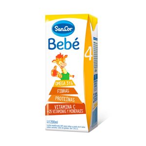 Leche infantil líquida etapa 4 (200 ml)