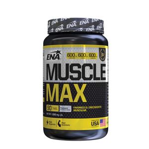 Suplemento deportivo muscle max (90 tabletas)
