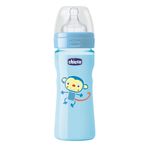 CHICCO-MAMADERA-WELL-BEING-FLUJO-MEDIO-CELESTE-250-ML