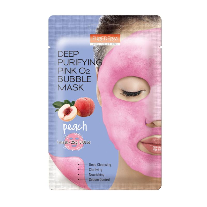 PUREDERM-MASCARILLA-FACIAL-DEEP-PURIFYING-PINK-O2-BUBBLE