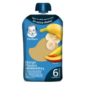 Papilla pouch mango/platano 95 grs