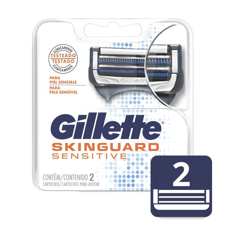 GILLETTE-CARTUCHOS-SKINGUARD-SENSITIVE-2-UNIDADES
