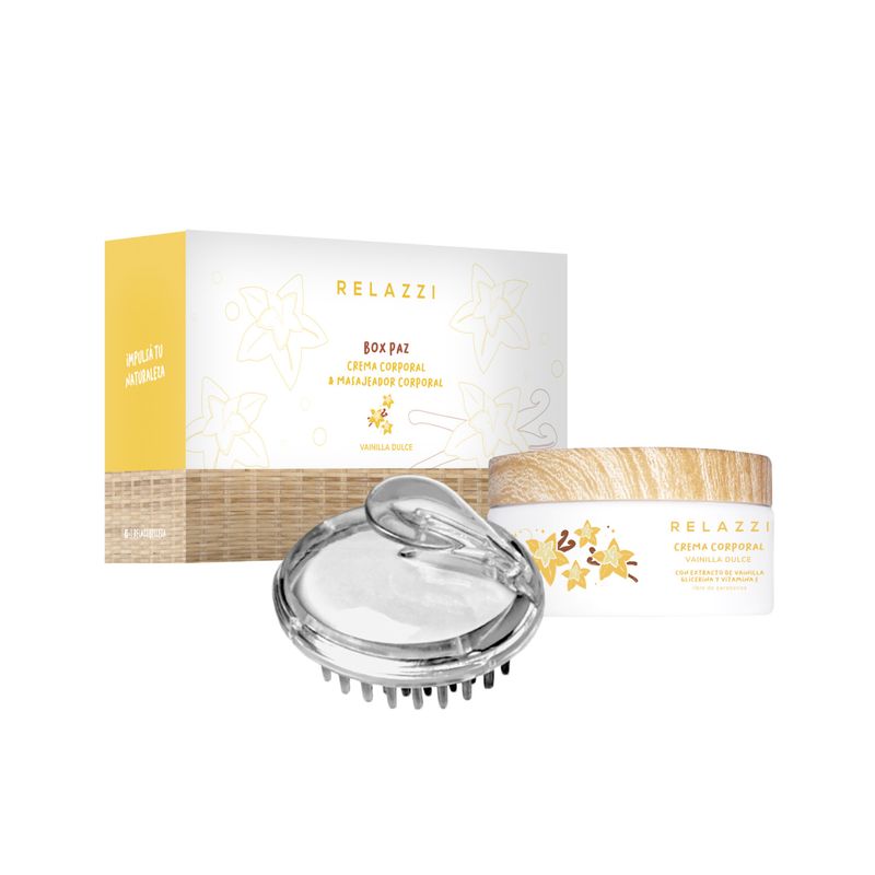 RELAZZI-BOX-PAZ-VAINILLA-DULCE--CREMA-CORPORAL---MASAJEADOR-