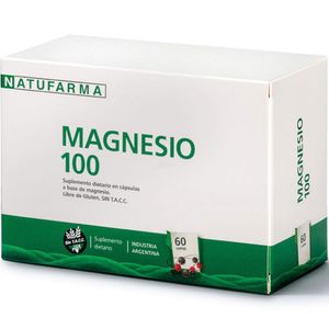 Suplemento dietario magnesio 100 ml (60 capsulas)
