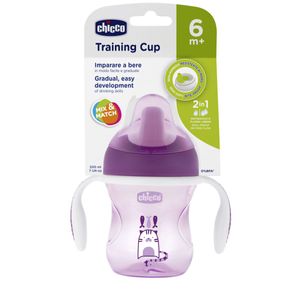 Vaso training cup girl + 6 meses