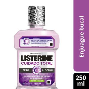 Enjuague bucal zero total care 250 ml