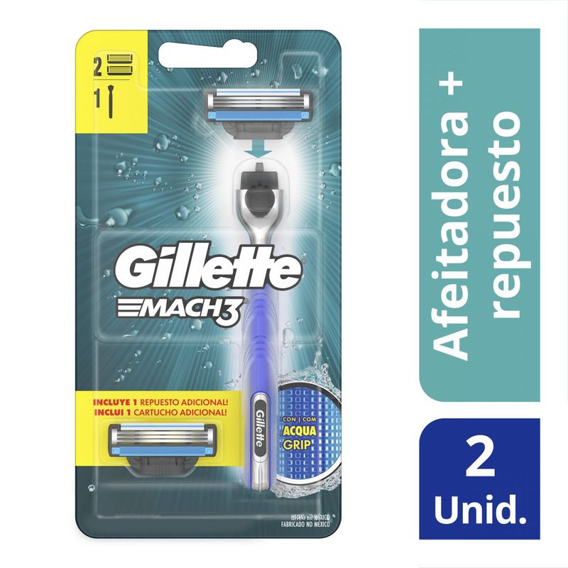 GILLETTE-Kit-maquina-para-afeitar-mach3-recargable---2-cartu