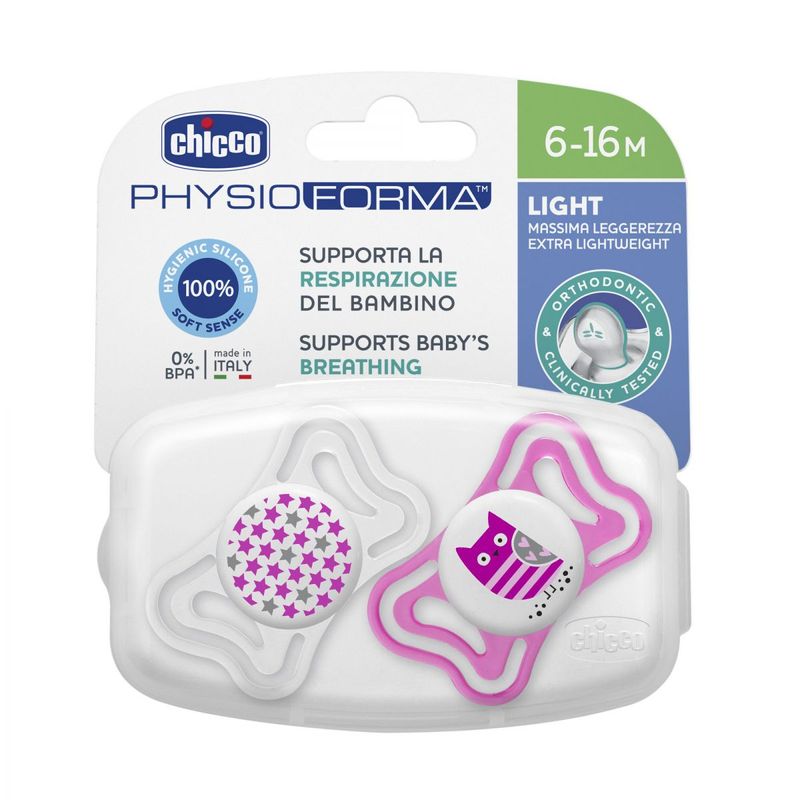 CHICCO-CHUPETE-PHYSIO-LIGHT-GIRL-6-A-16-MESES-2-UNIDADES