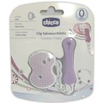 CHICCO-CLIPS-CON-CADENA-ROSA