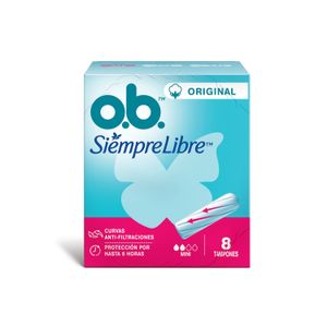 Tampones originales canal curvo mini (8 unidades)