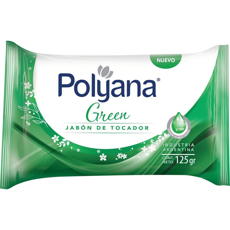 POLYANA-JABON-GREEN-125-GR
