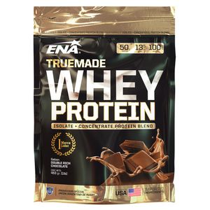 Suplemento deportivo whey protein double rich chocolate 453 gr
