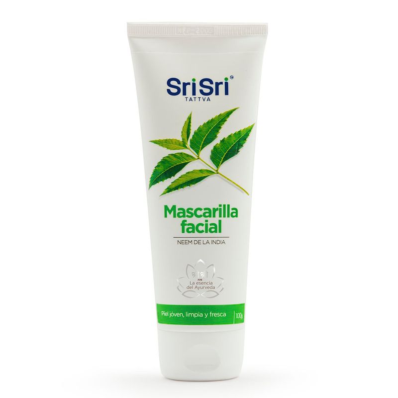 SRI-SRI-MASCARILLA-FACIAL-CON-NEEM-DE-LA-INDIA-100-GR