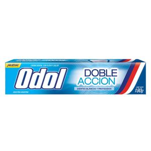 Crema dental doble accion 180 grs