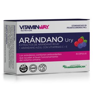 Suplemento dietario arandano ury estuche (30 capsulas)