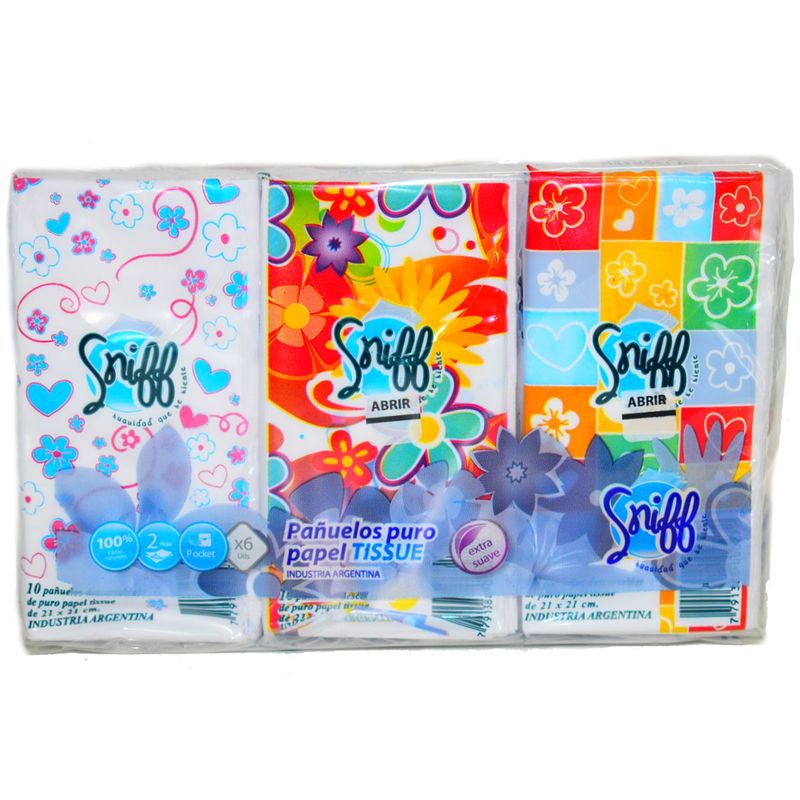 SNIFF-Pañuelos-descartables-6x10-unidades