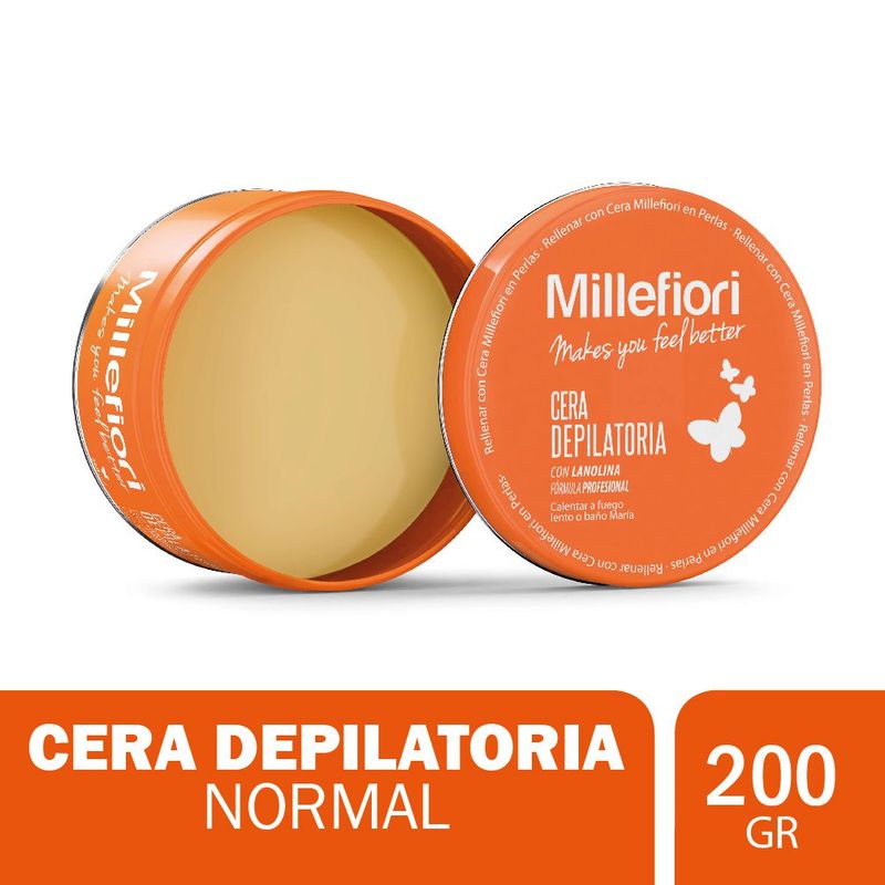 MILLEFIORI-CERA-DEPILATORIA-TARRO-PIEL-NORMAL-200-GR
